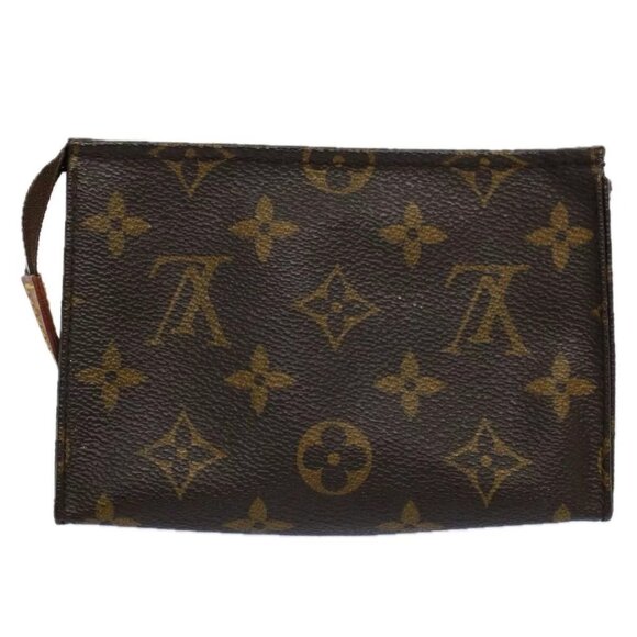 LOUIS VUITTON Monogram Poche Toilette 15 Pouch - Picture 1 of 16